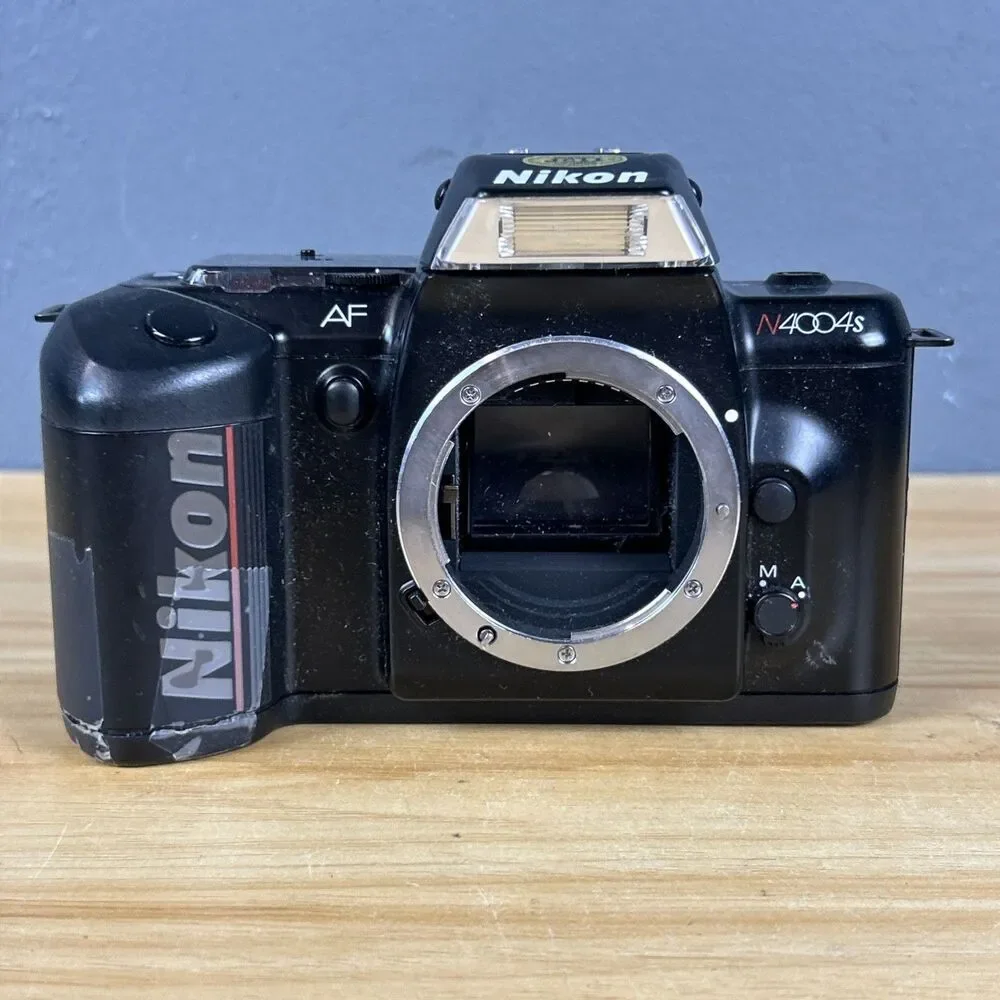 Nikon N4004s F401 35mm Film Camera body Only Not Working Parts, Repair KE #13